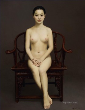 nd029bD desnudo femenino chino Pinturas al óleo